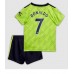 Cheap Manchester United Cristiano Ronaldo #7 Third Football Kit Children 2022-23 Short Sleeve (+ pants)